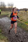 Aiveen Fox (Durham Fox)  the senior women 2012 North East Championships, Summerhill Country Park, Hartlepool.